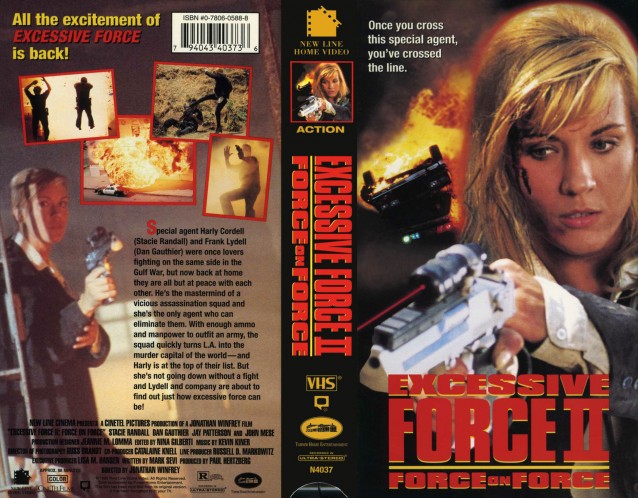 EXCESSIVE FORCE 2 Force on Force VHS
