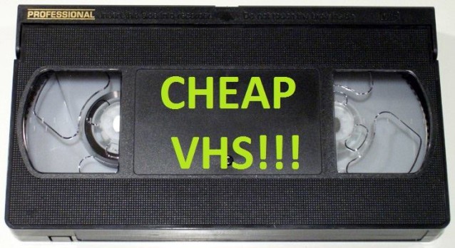 Cheap VHS on Facebook