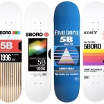 VHS Skateboard Deck Designs by 5BORO