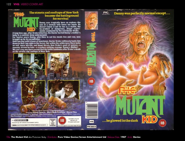 The Mutant Kid VHS cover art